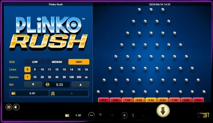 Speel Plinko op je smartphone. Speel Plinko op je smartphone.